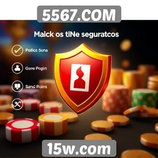 Recursos de segurança no site 5567.COM para jogos online